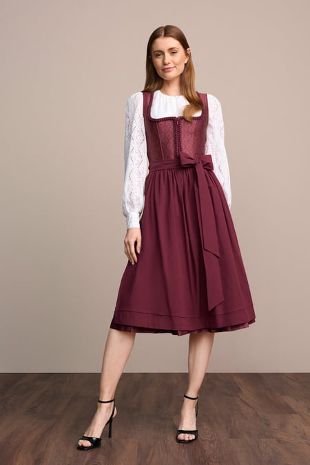 Julia Trentini Ulrike Dirndl Red 70cm