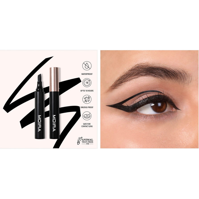 K-Care: Moira Jumbo Edge Liquid Liner (001, Black)*Korean Makeup*CLEAN