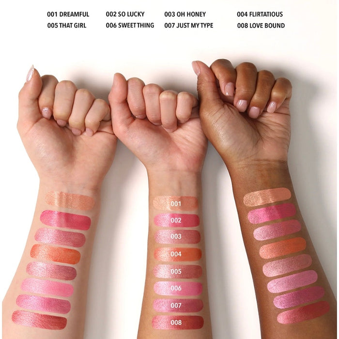 K-Care: Moira Love Steady Shimmer Blush*#3 Oh Honey*Radiant Flush*Korean Makeup