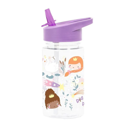 Kids Tritan Water Bottle with Straw for School & Travel - 450ml