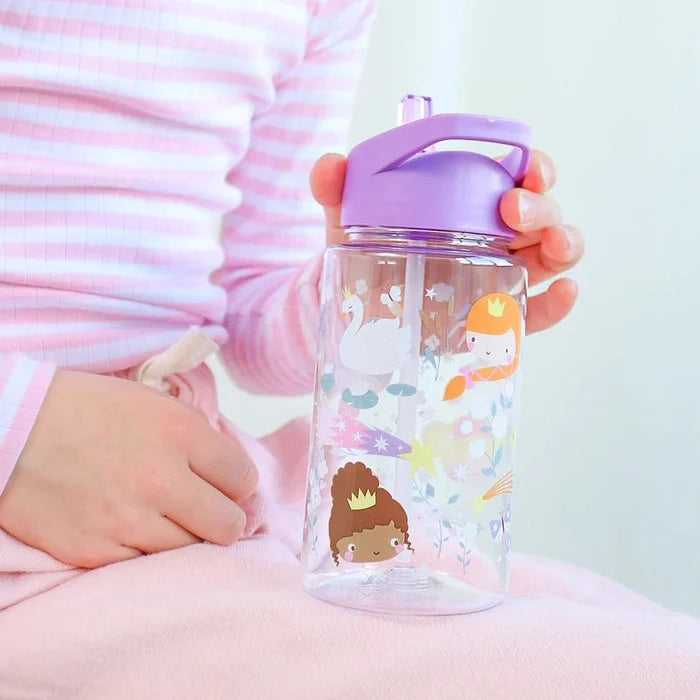 Kids Tritan Water Bottle with Straw for School & Travel - 450ml