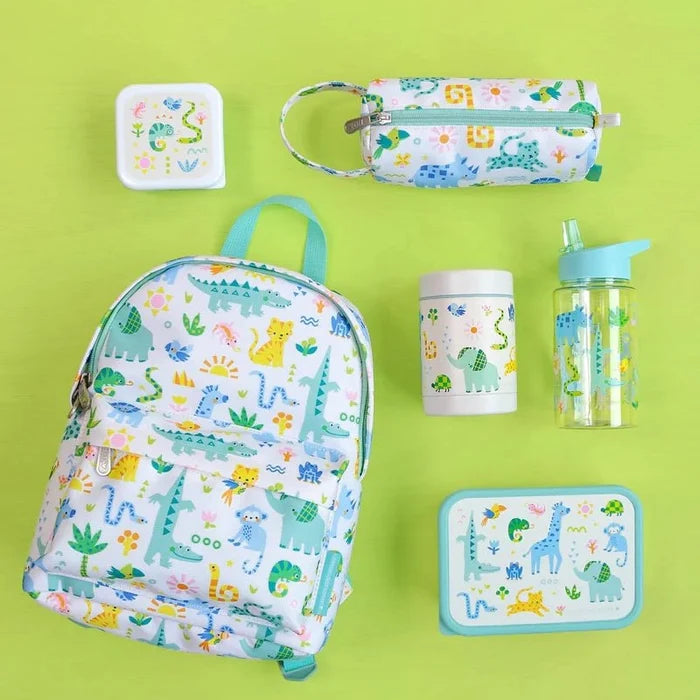 Kids Tritan Water Bottle with Straw for School & Travel - 450ml