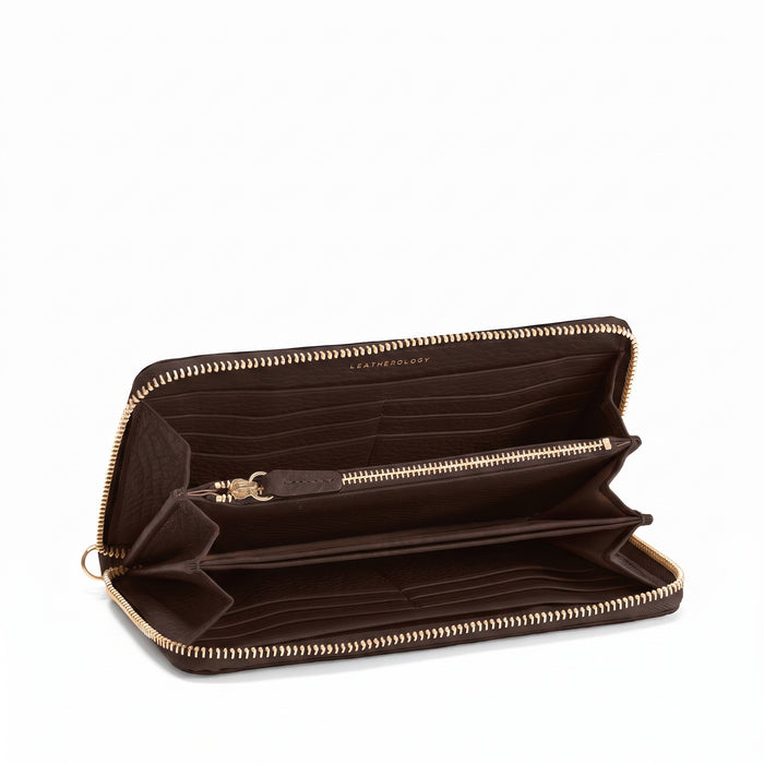 Klyde Continental Wallet Umber