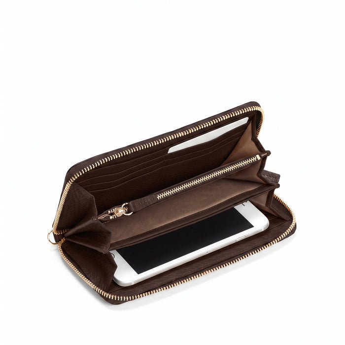 Klyde Continental Wallet Umber