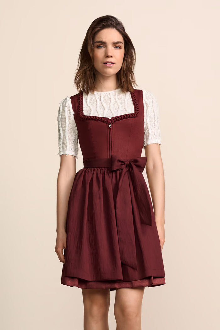 Kruger Avelore Mini Dirndl, Red — 50cm 2pc Set