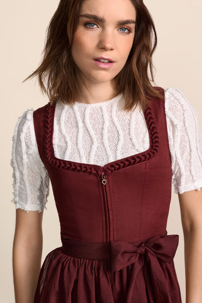 Kruger Avelore Mini Dirndl, Red — 50cm 2pc Set