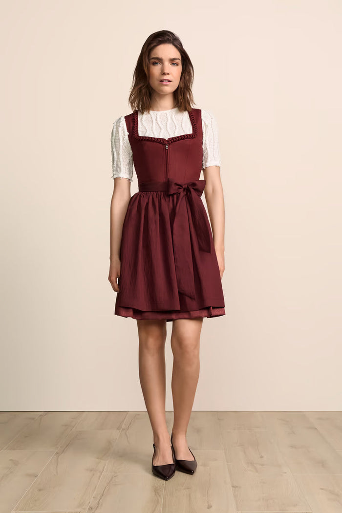 Kruger Avelore Mini Dirndl, Red — 50cm 2pc Set