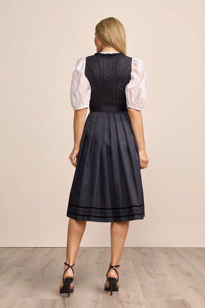 Kruger Long Dirndl 2pcs. 70cm "Verity" black