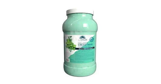 La Palm Collagen Cream Foot Mask - Spearmint Eucalyptus (1Gal)