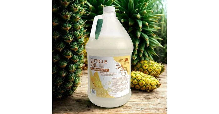 La Palm Cuticle Oil Clear - Pineapple (1Gal)