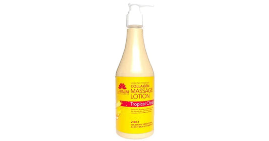 La Palm Healing Therapy Massage Lotion - Tropical Citrus (24oz)