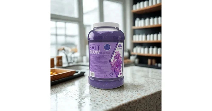 La Palm Organic Soothing Salt Glow - Lavender (1Gal)