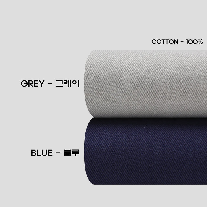 Label Dyeing Pants GRAY／BLUE カラー比較