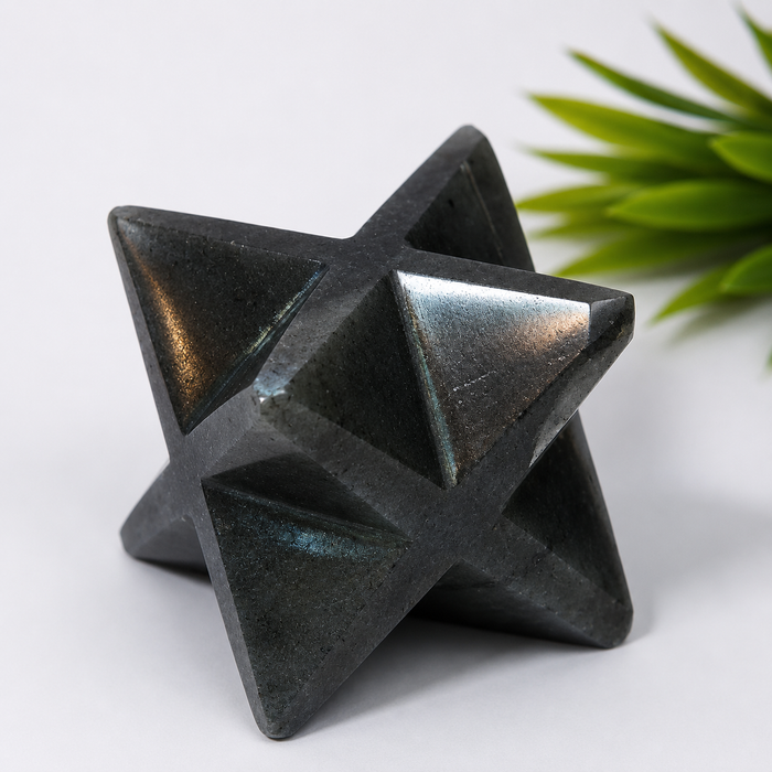 Labradorite Merkaba Big Star