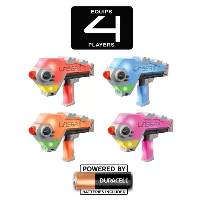Laser X Ultra 4 Blaster Laser Toy Game Set-(6+ Years) - Shoppers-kart.com