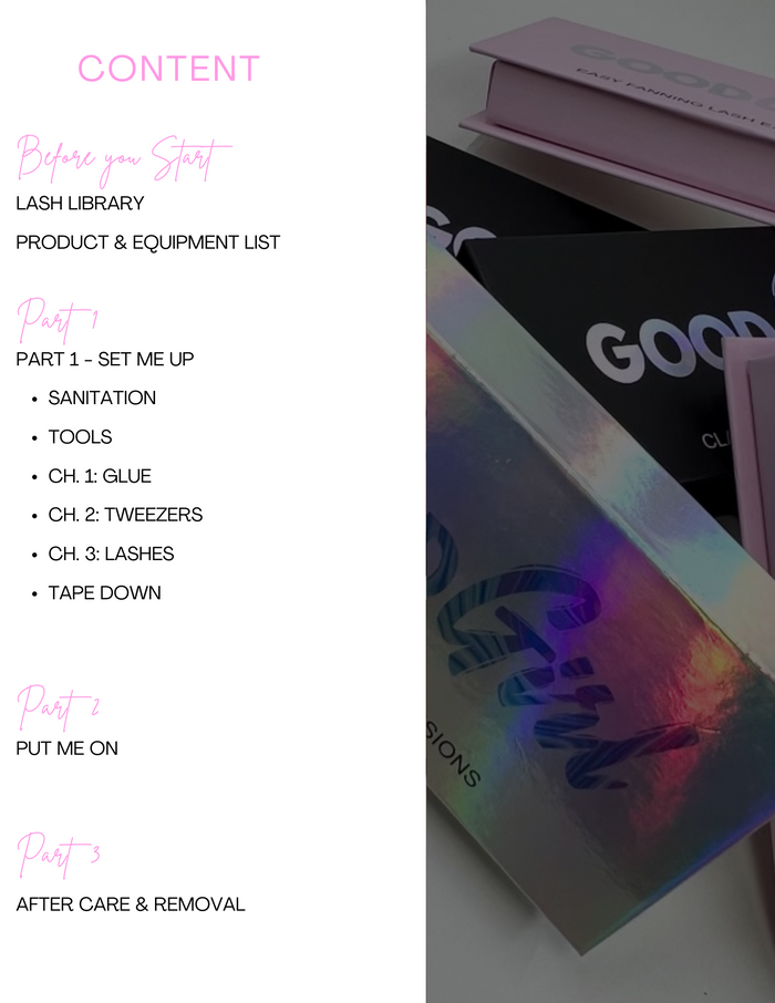 Lash Application Fundamentals Ebook 1