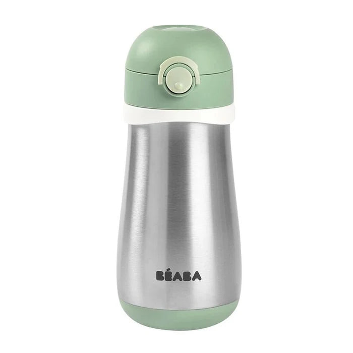 Leak-Proof Stainless Steel Kids Spout Bottle with Handle - 350ml