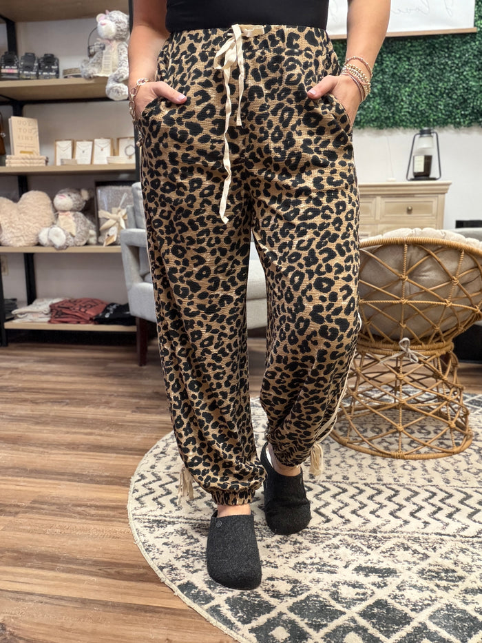 Let’s Roam Waffle Jogger Pants