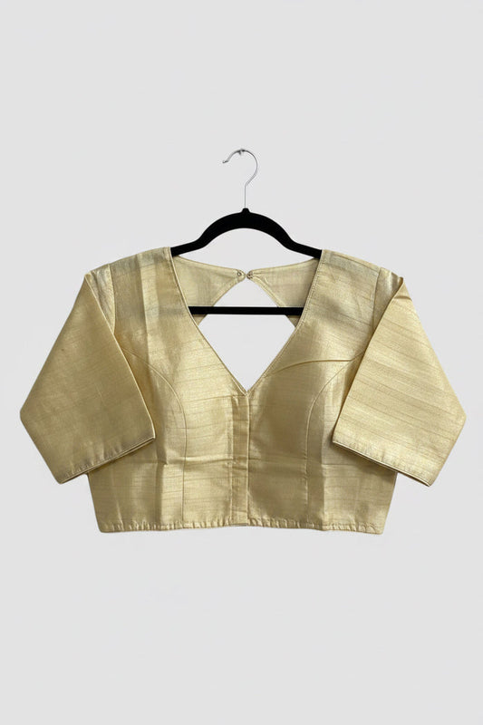 Light gold color blouse