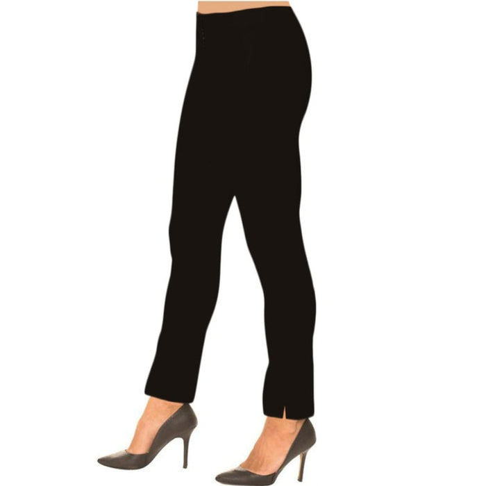 Lior Paris "Lize" Straight Leg Pull-On Pant in Black - LIZE-BLK