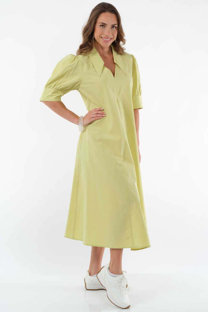 Long Lime Dress