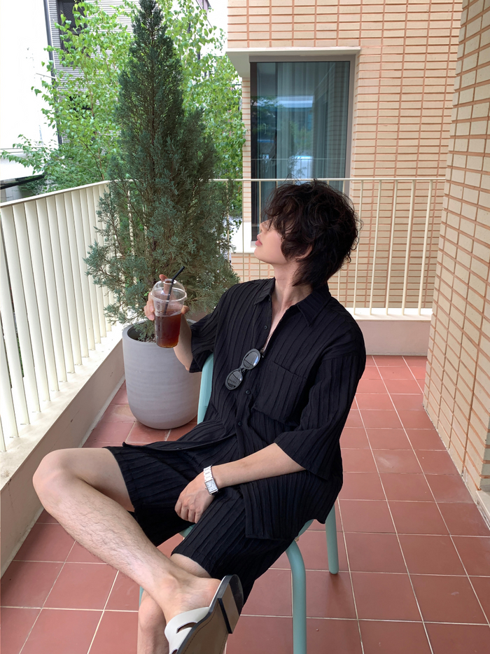 Loera Pleats Shirt