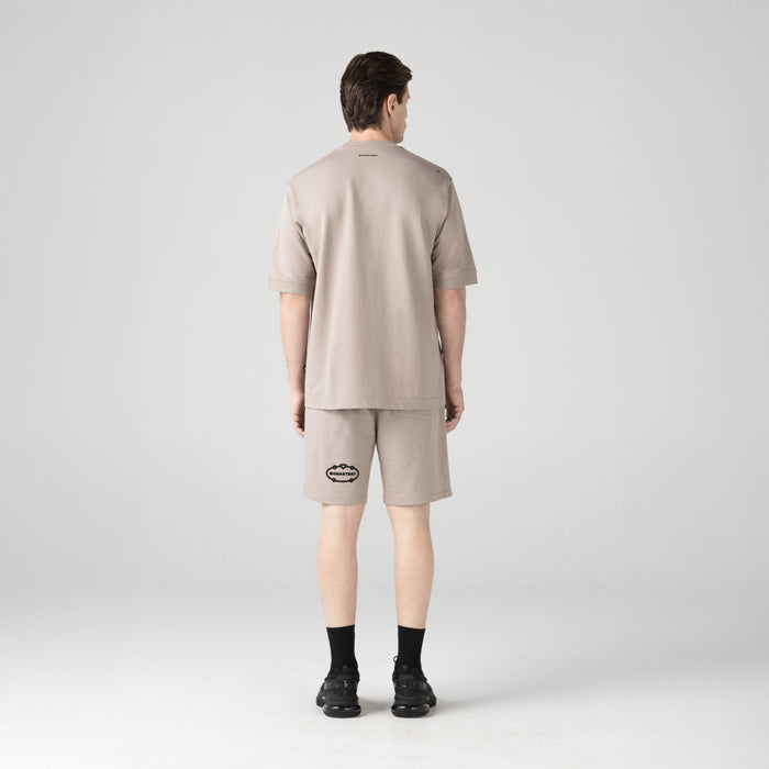 LOOK 12 - OBSIDIAN BURDA SHORT / T-SHIRT OVERSIZED MEN CINDER