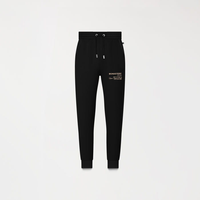 LOOK 15 - BACKTON HOODIE MEN BLACK / SONDALO JOGGER MEN