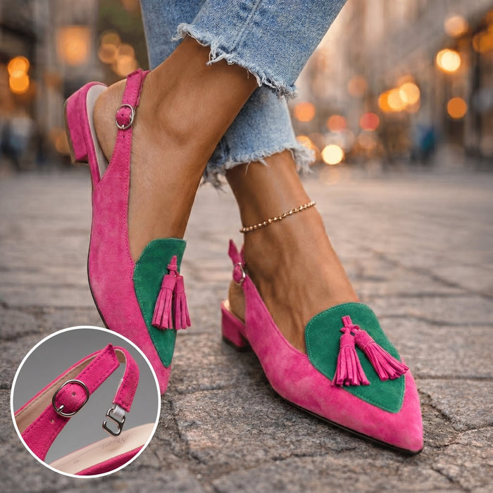 Lorena | Fringe Strap Sandals