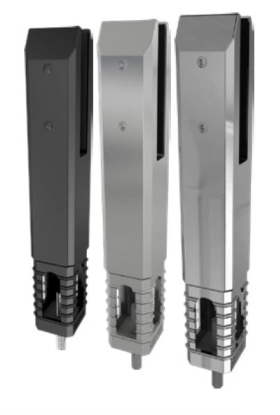 Madrid Extended Pool Fence Spigot with Dress Ring - Duplex SS2205, - Image 1