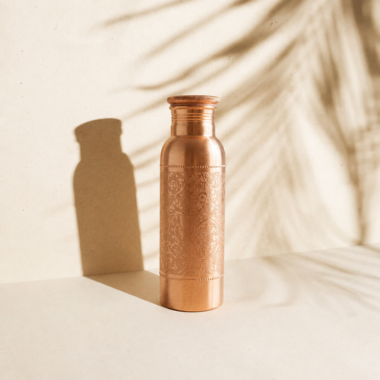 Mandala Kupferflasche 600 ml
