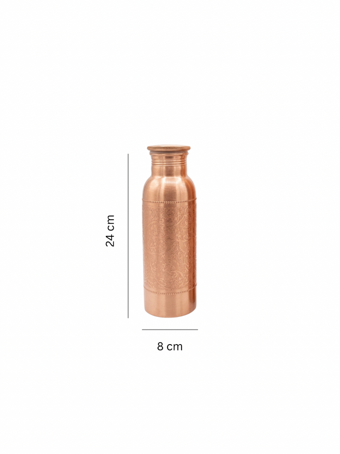 Mandala Kupferflasche 600 ml