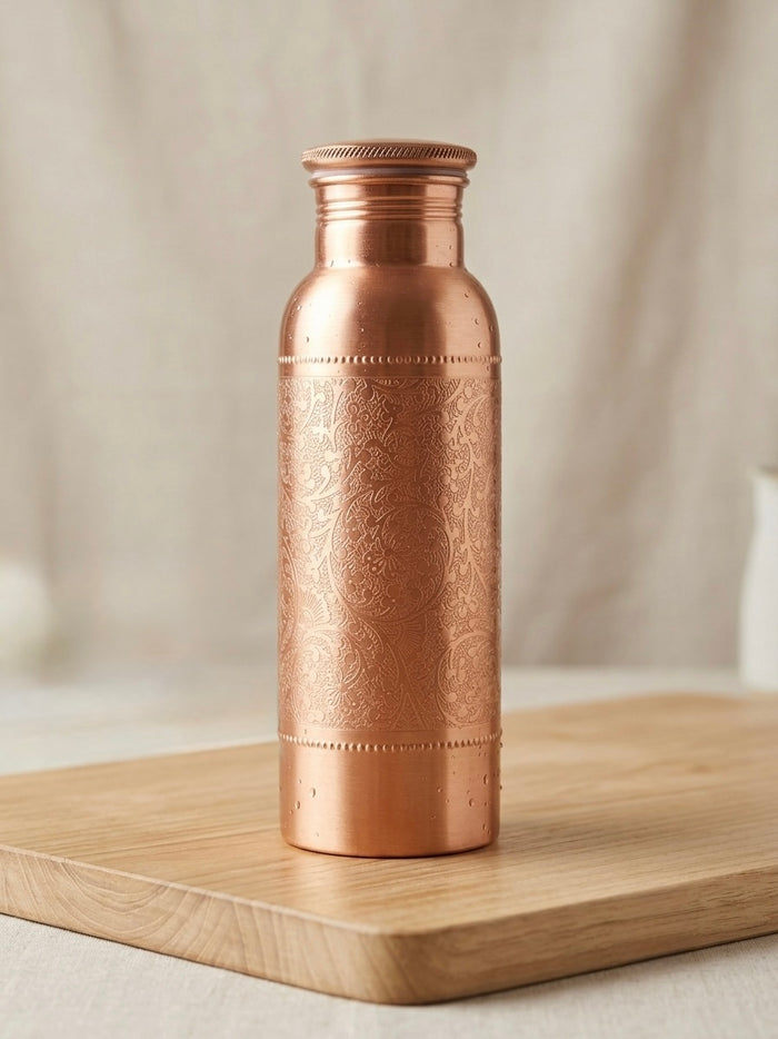 Mandala Kupferflasche 600 ml
