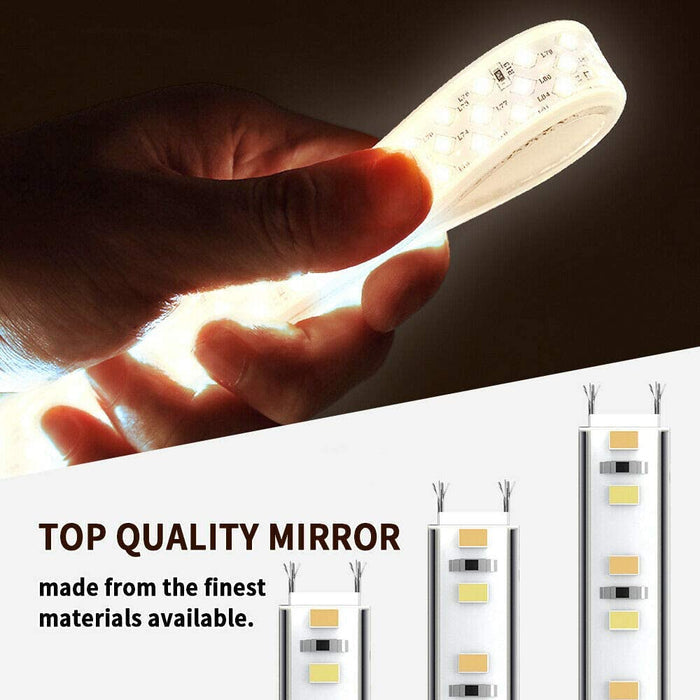 Maxie Led Bathroom Mirror With Touch Sensor & Dimmable (3 Lights Integrated)