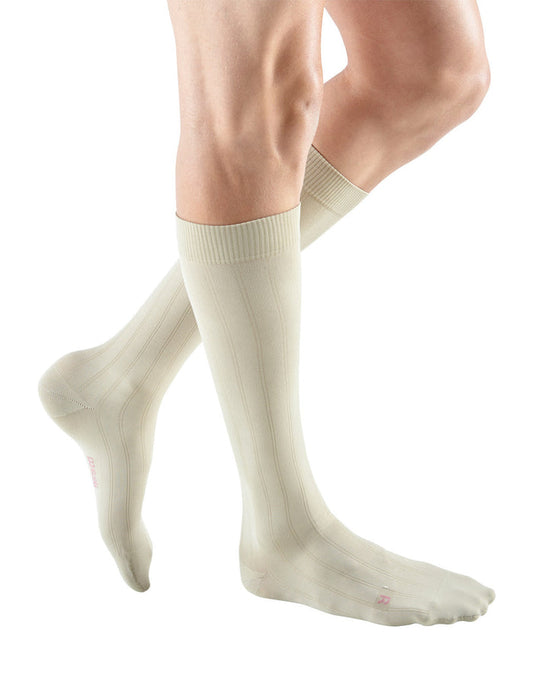 Mediven for Men Classic Extra Wide Ribbed Knee High 30-40mmhG - Compression Level: Extra Firm 30-40 MmHg - Male - Knee