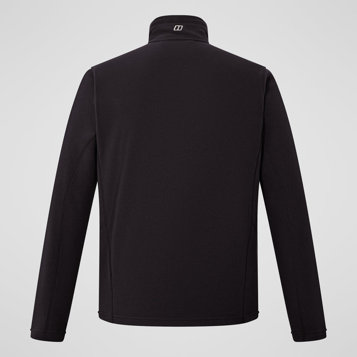 Men's Prism Micro Half Zip Polartec Fleece - Black