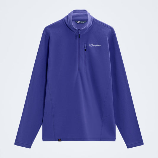 Men's Prism Micro Half Zip Polartec Fleece - Bottle Blue