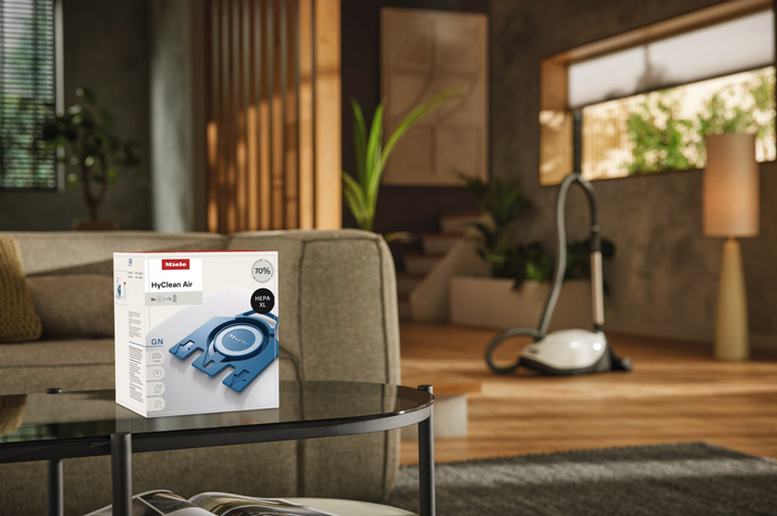 Miele GN Allergy XL HyClean Air 8 vacuum bags and a HEPA filter, SKU 12909780