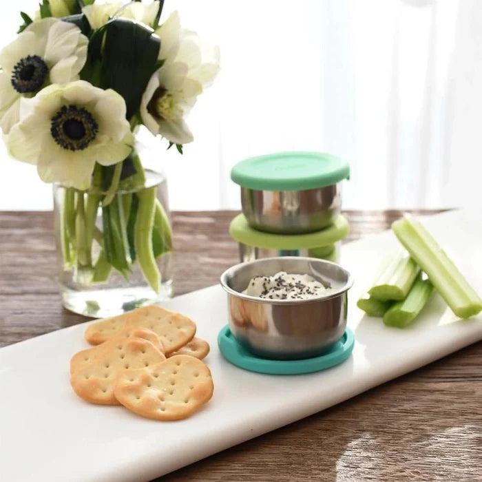 MELII Mini Stainless Steel Condiment Containers - Set of 3 in Kuwait - Waha Lifestyle
