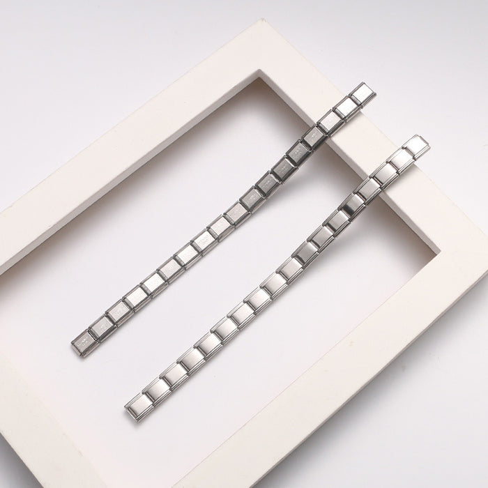 MJ154 - Stainless Steel Silver Bracelet