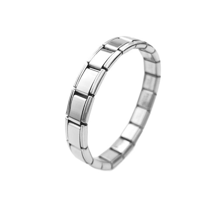 MJ154 - Stainless Steel Silver Bracelet
