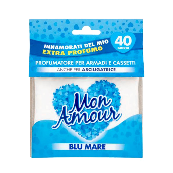 MON AMOUR  SACCHETTI PROFUMATI 12GR BLU MARE
