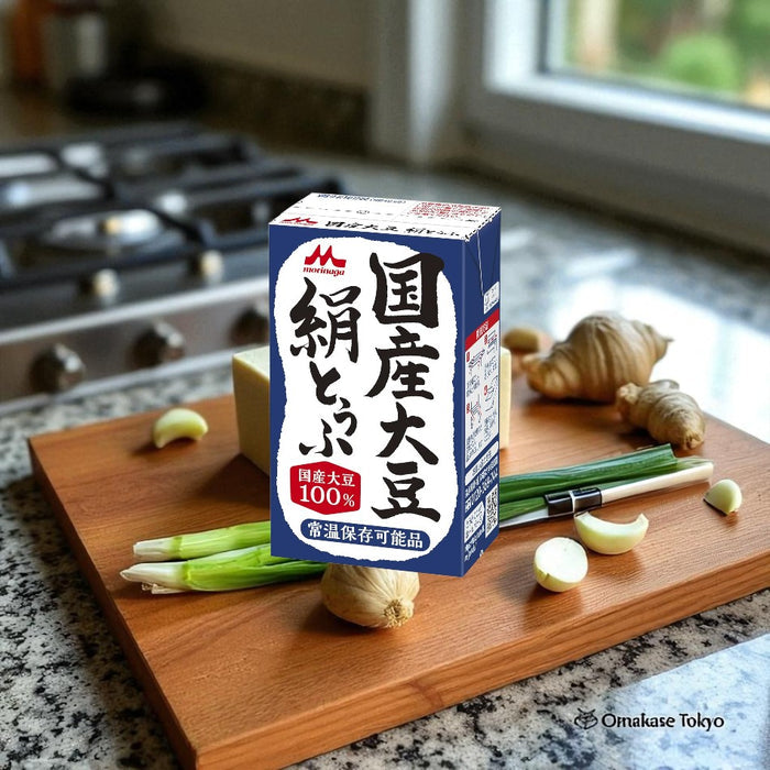 Morinaga Kinu Tofu Domestic Beans Silken Tofu Long Shelf Life 12set