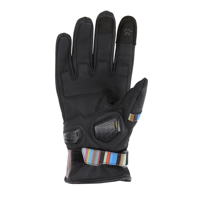 MotoGirl Bessie Glove Stripe