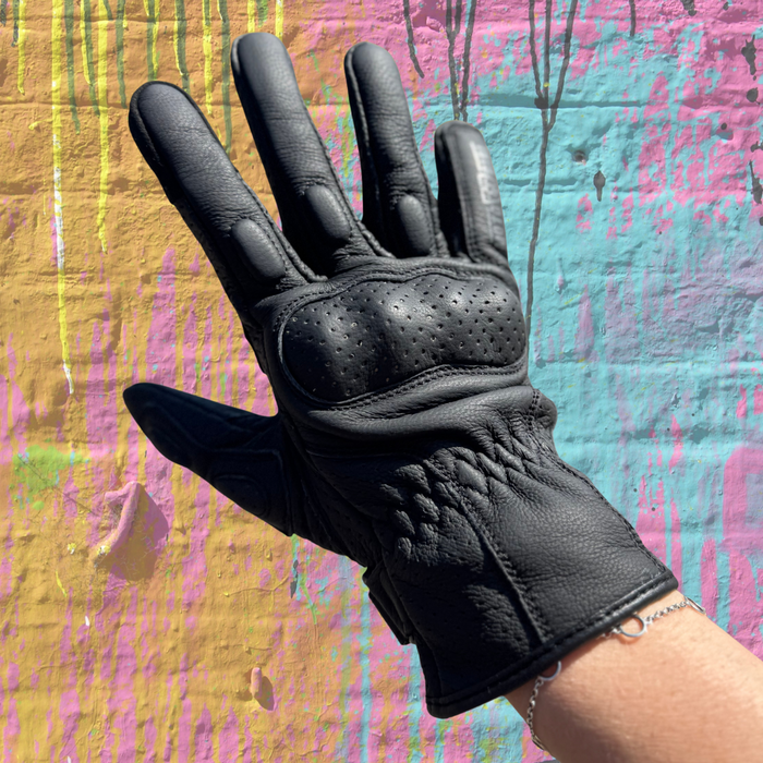 MotoGirl Yoko Gloves Black