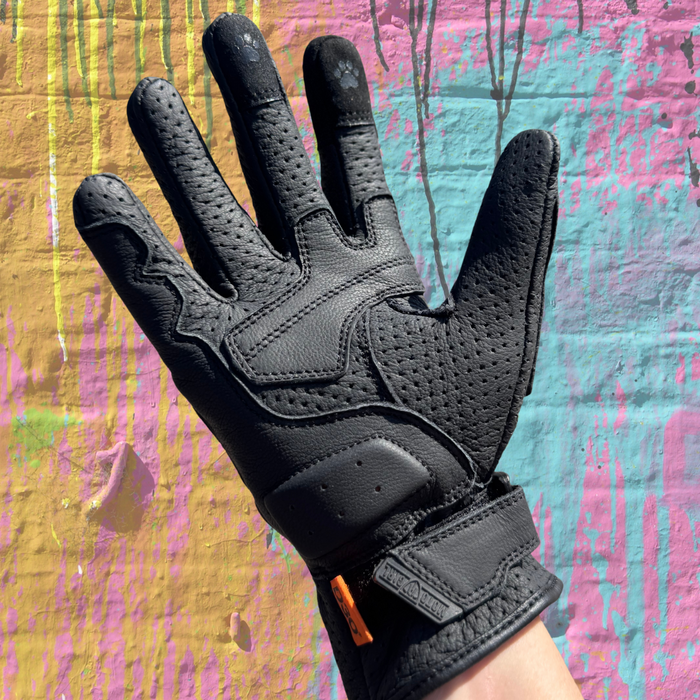 MotoGirl Yoko Gloves Black
