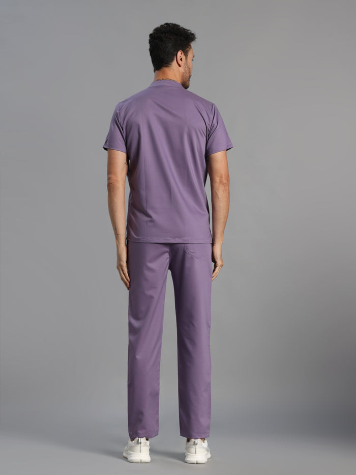 Move Lite Men Ube (Mandarin Neck) Scrub Set