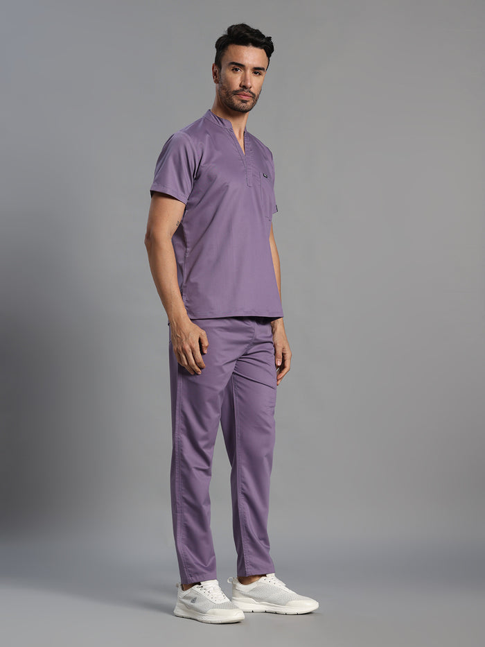 Move Lite Men Ube (Mandarin Neck) Scrub Set