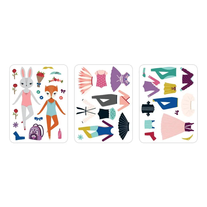 Mudpuppy Magnetic Dress-Up Tin: Woodland Ballet