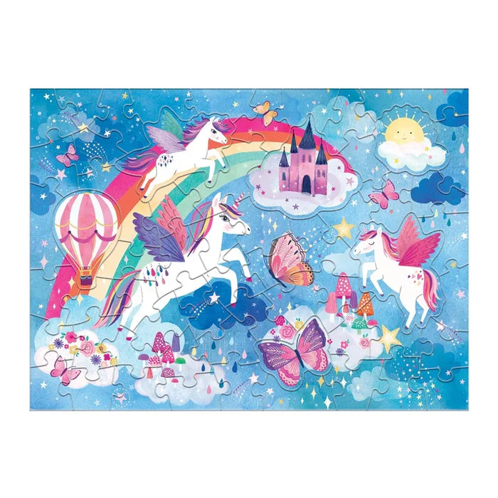 Mudpuppy Scratch & Sniff 60 Piece Puzzle: Unicorn Dreams